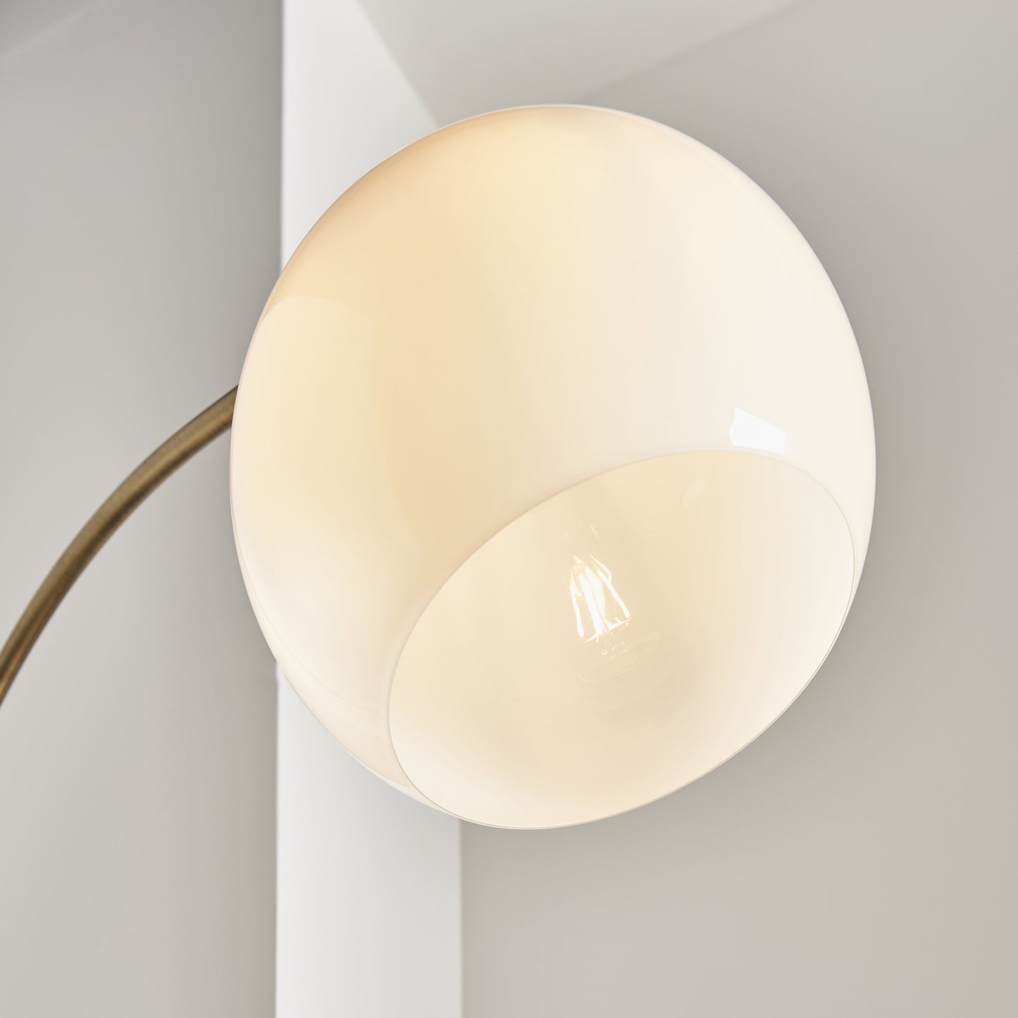 Otto Floor Lamp Antique Brass
