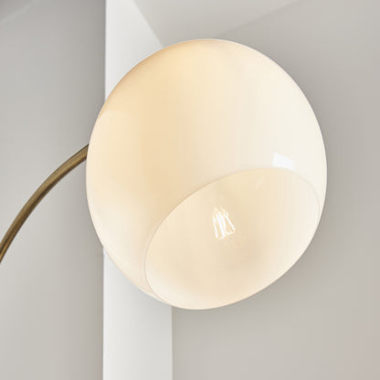 Otto Floor Lamp Antique Brass