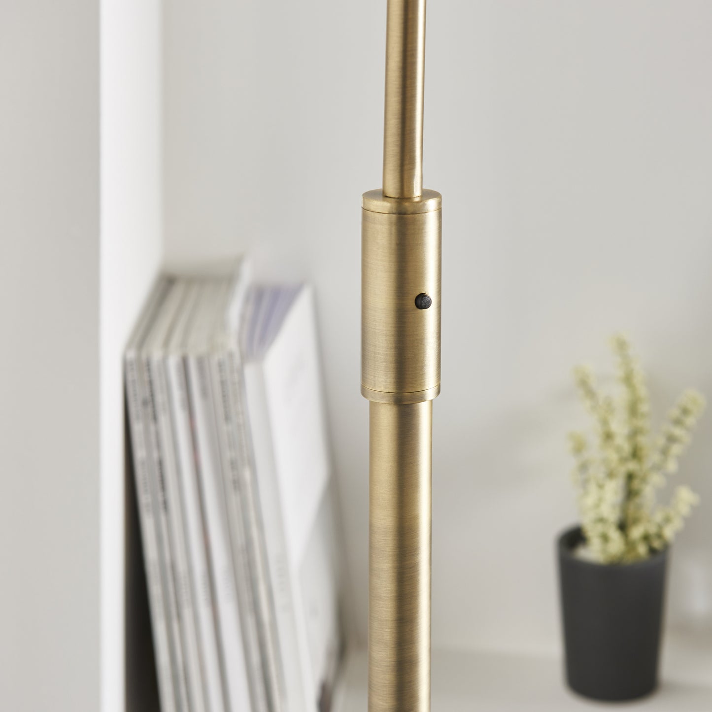 Otto Floor Lamp Antique Brass