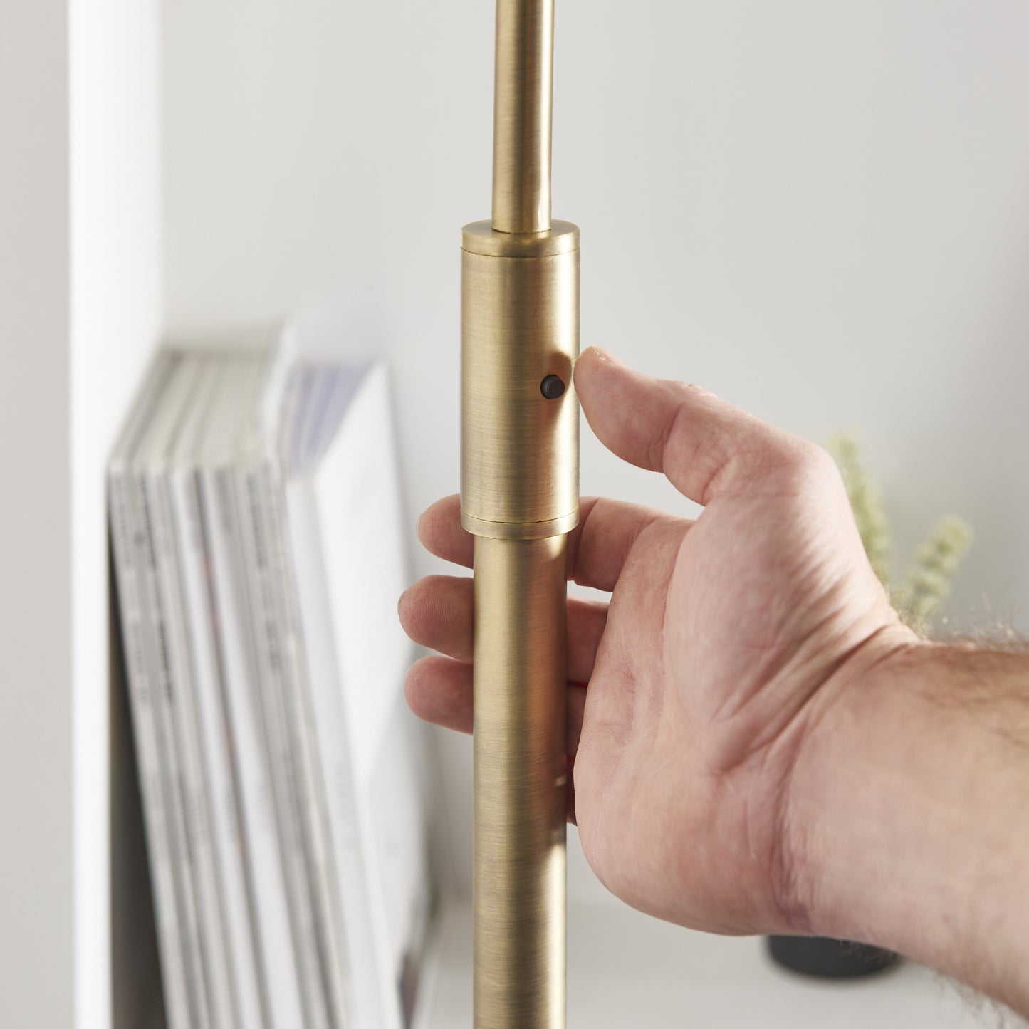 Otto Floor Lamp Antique Brass