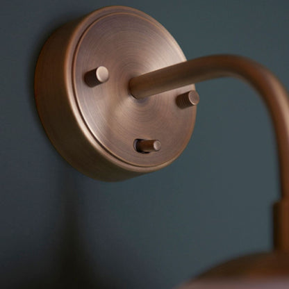 Pilar 1 Light Brass Wall Bracket