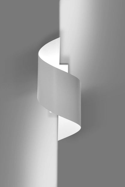 Spiner Wall Light White