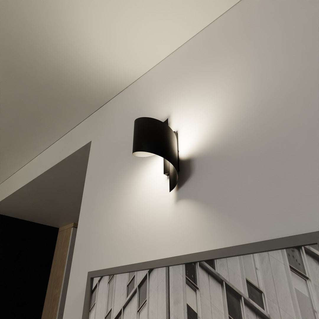 Spiner Wall Light Black