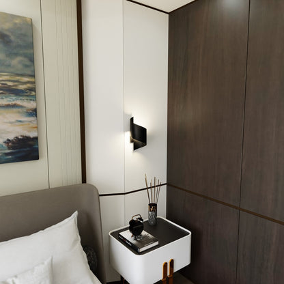 Spiner Wall Light Black