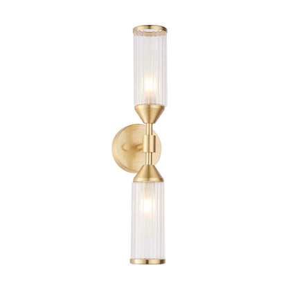 Botero 2 Light Satin Brass Wall Bracket