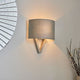 Kaden Grey Wood Wall Light