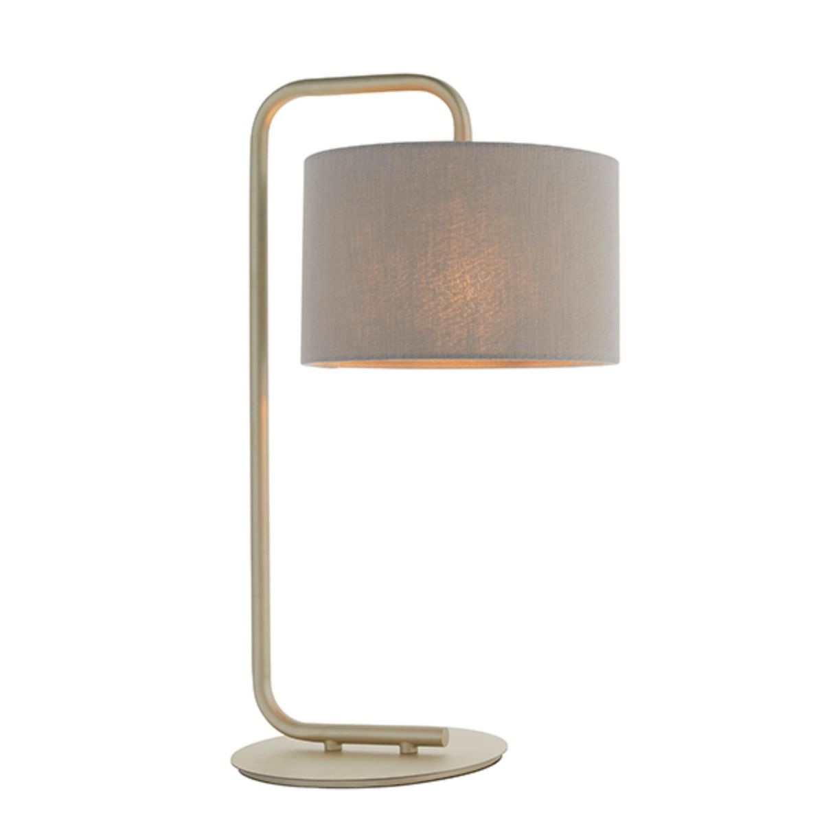 Nahia Champagne Table Lamp