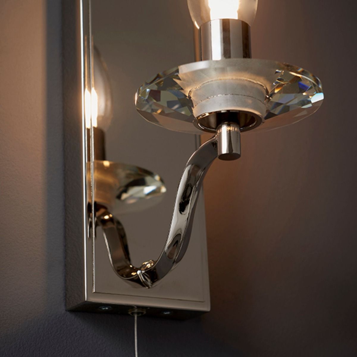 Celia IP44 Wall Light with Pull Switch