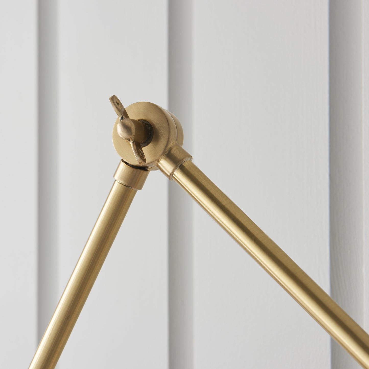Lehal Swing Arm Wall Light Brass