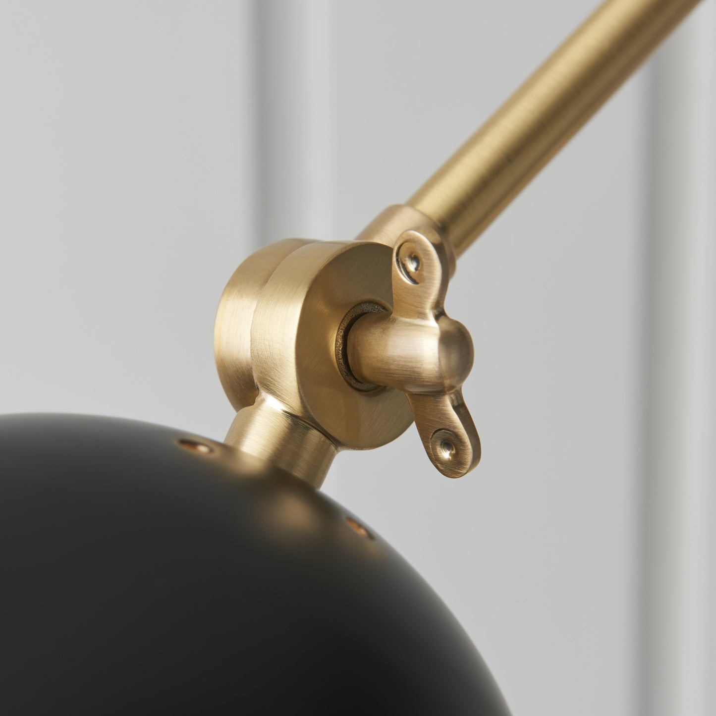 Lehal Swing Arm Wall Light Brass