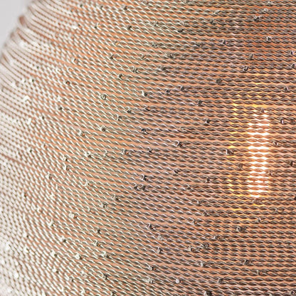 Asha Polished Nickel Chain Ceiling Pendant