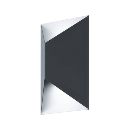 Predazzo 2-Light Grey LED Outdoor Wall Light