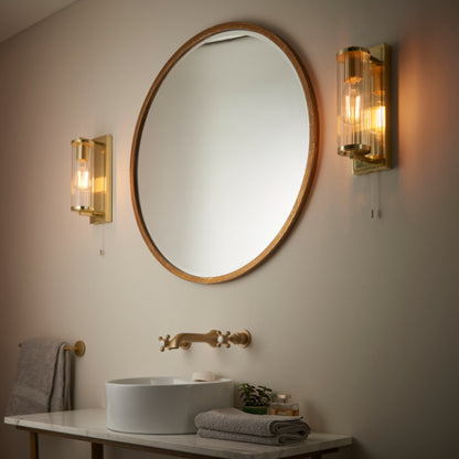 Avet Satin Brass IP44 Bathroom Wall Light