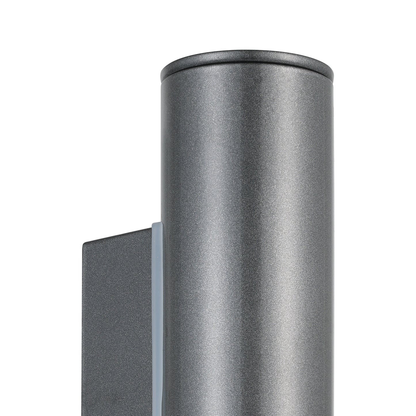 Riga 2-Light Grey LED Outdoor Wall Light