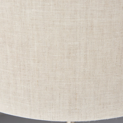 Highclere 3 Light Table Lamp Brushed Chrome