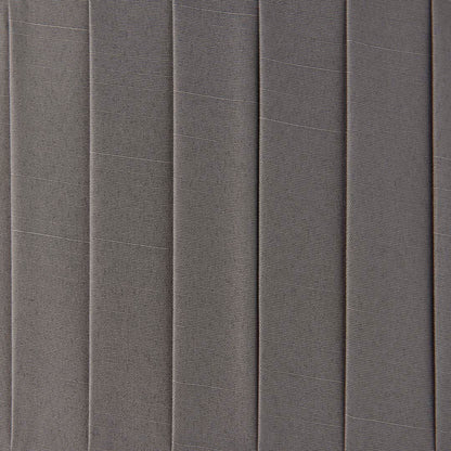 Highclere 6 Light Nickel & Charcoal Pleated Ceiling Pendant
