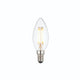E14/SES 4w LED Candle Clear Warm White Dimmable Light Bulb