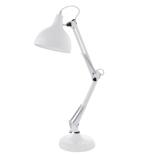 Borgillio White Desk Table Lamp