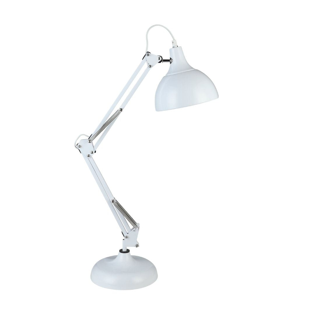 Borgillio White Desk Table Lamp