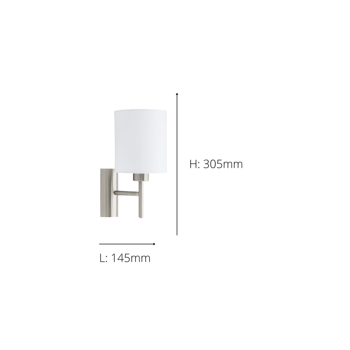 Pasteri White Wall Light