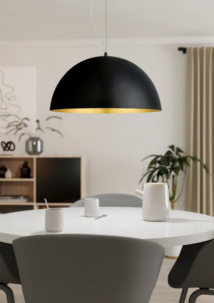 Gaetano Black Pendant