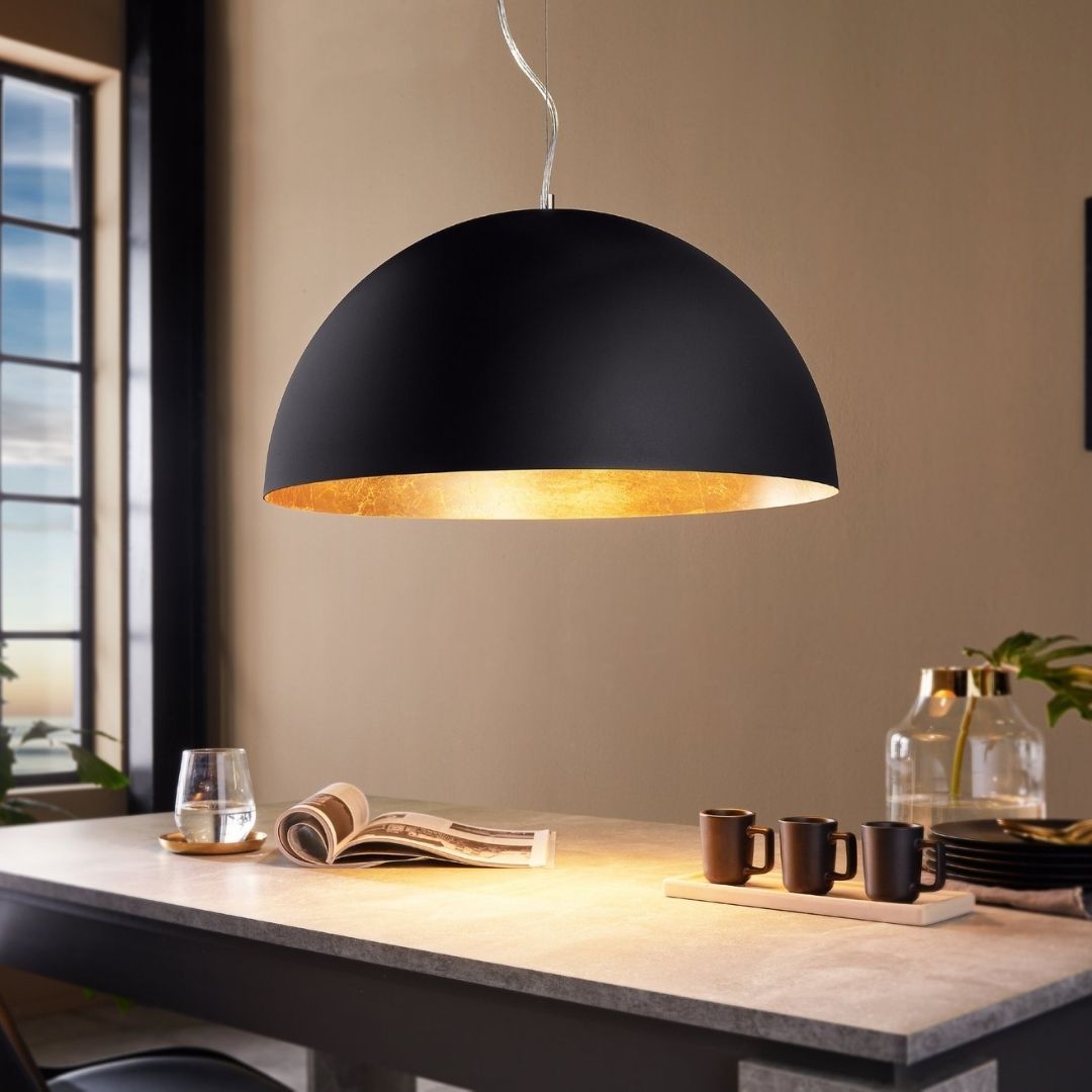 Gaetano Black Pendant