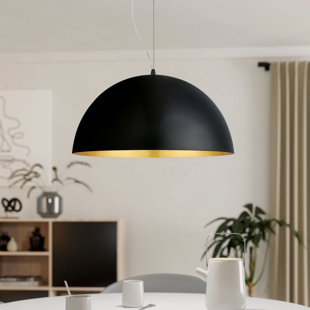 Gaetano Black Pendant
