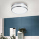 Palermo Chrome LED Bathroom Flush Ceiling Light