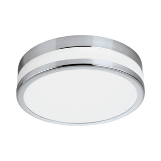 Palermo Chrome LED Bathroom Flush Ceiling Light