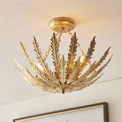 Delphine 3 Light Flush Gold