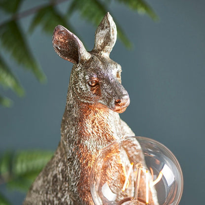 Skippy Vintage Silver Table Lamp