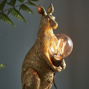 Skippy Vintage Gold Table Lamp