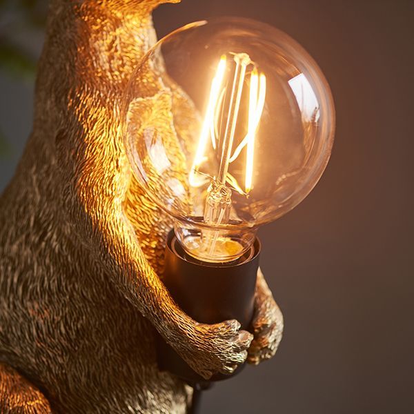 Skippy Vintage Gold Table Lamp