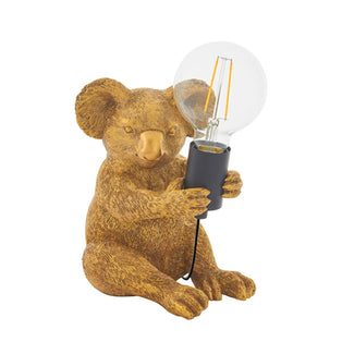 Wiggles Vintage Gold Table Lamp
