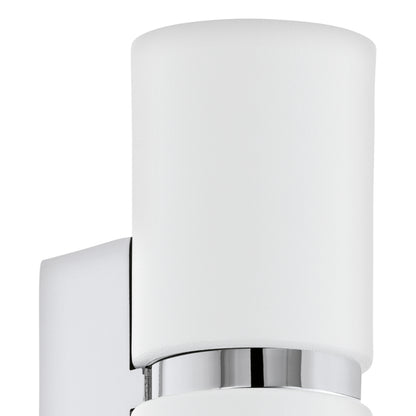 Passa 2-Light Silver LED Wall Light