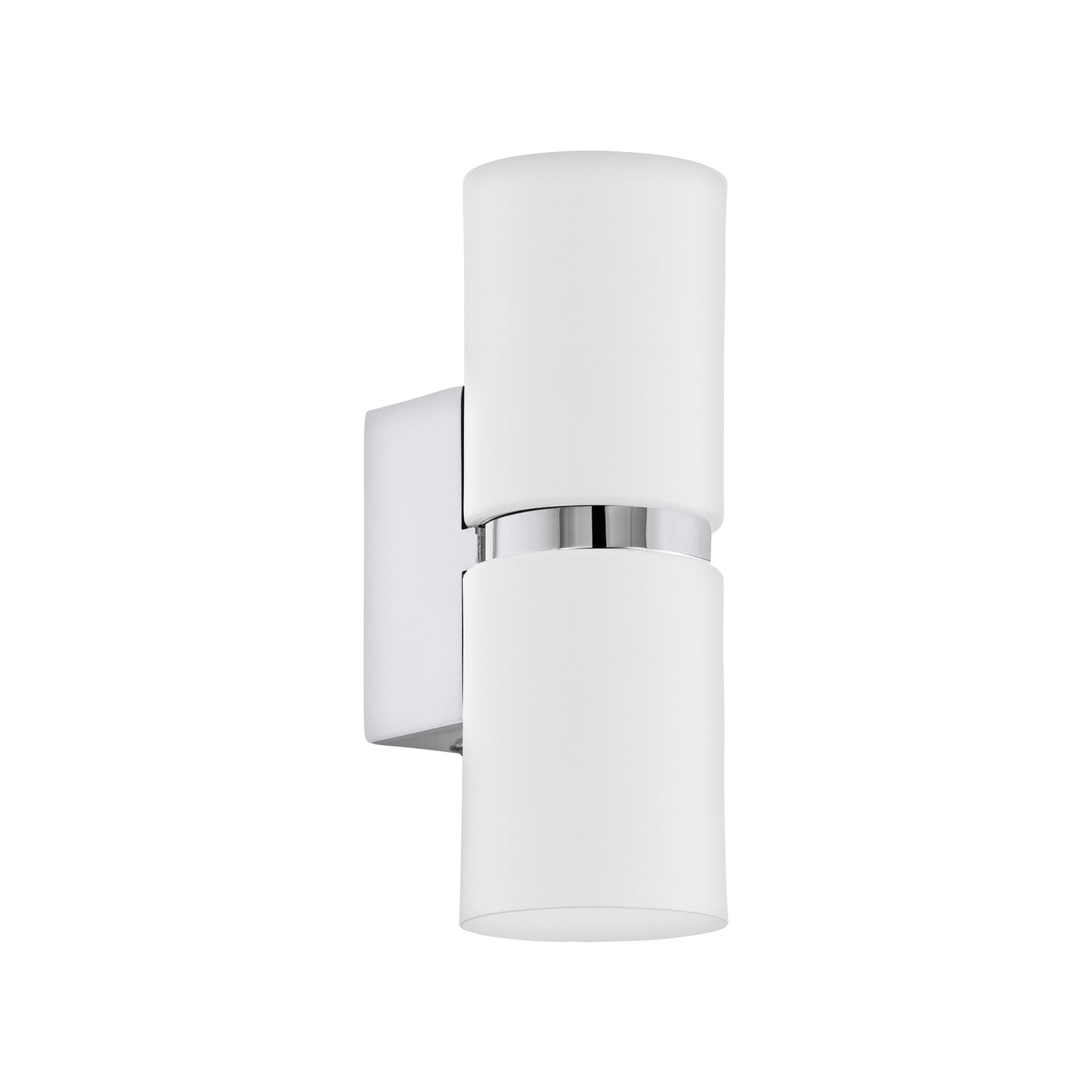 Passa 2-Light Silver LED Wall Light