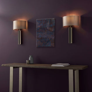 Sloane Bronze & Mink Wall Light