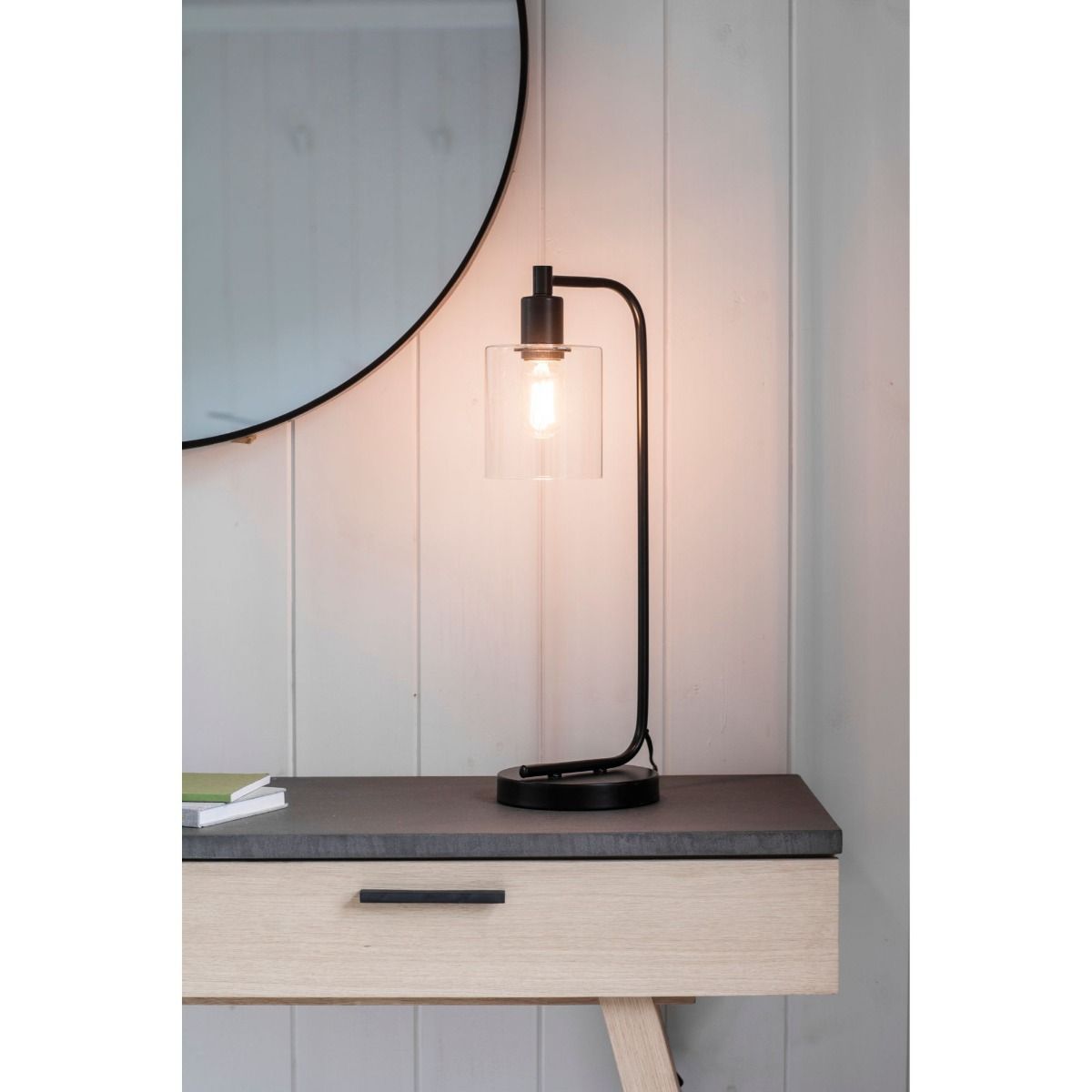Toledo Black Table Lamp