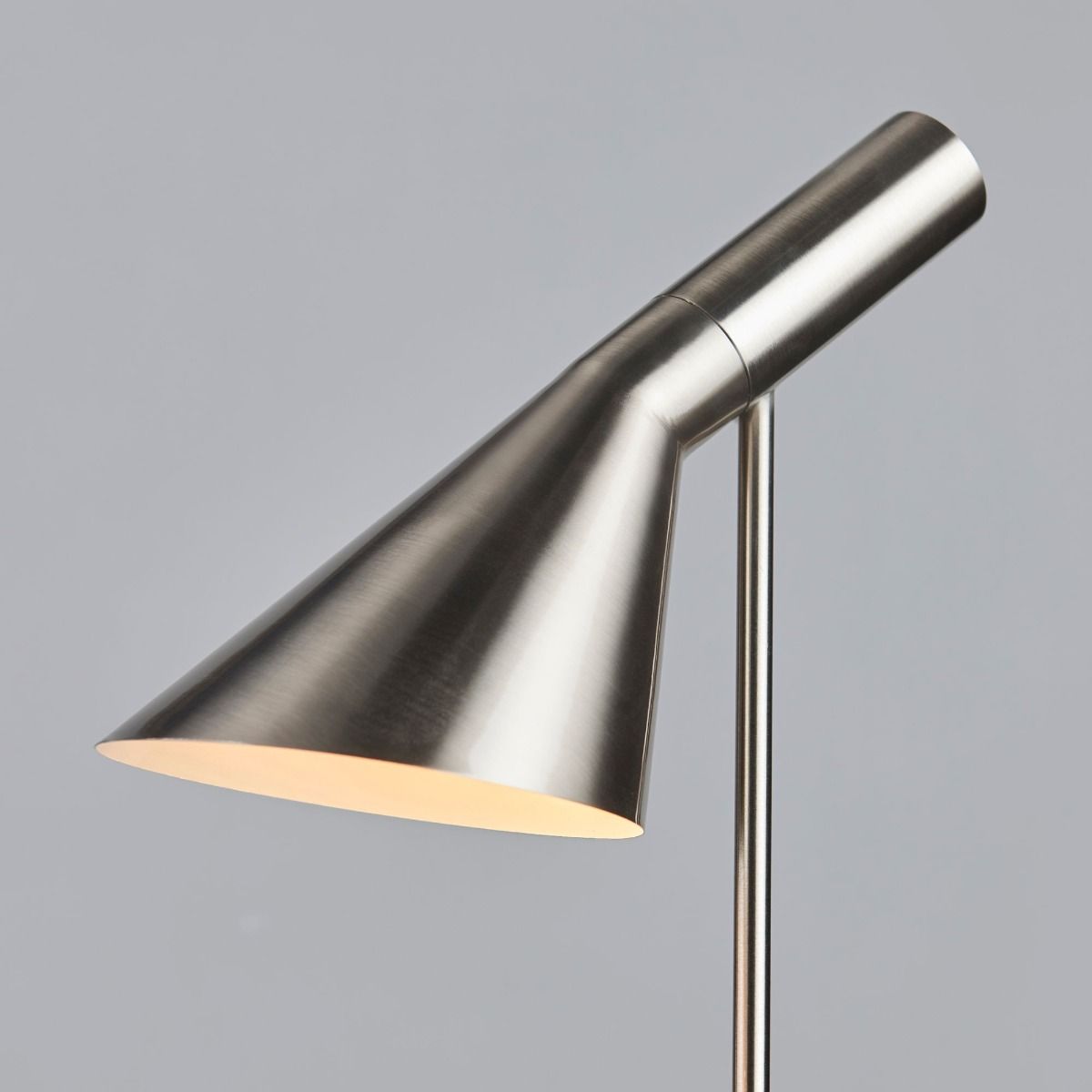Carlo Polished Chrome & Marble Table Lamp