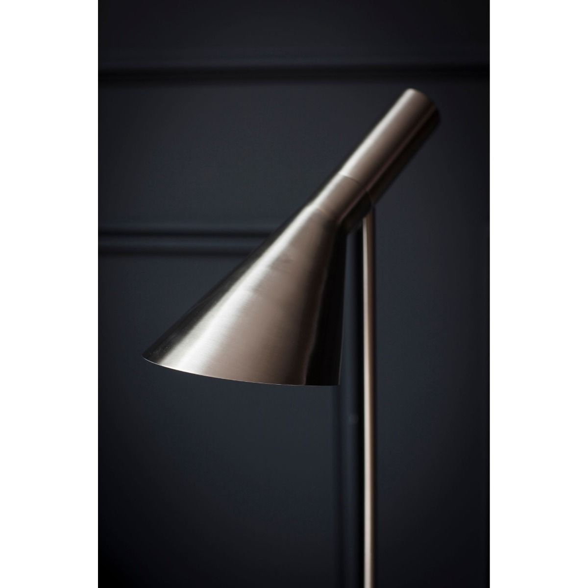 Carlo Polished Chrome & Marble Table Lamp