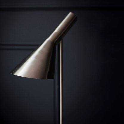 Carlo Polished Chrome & Marble Table Lamp