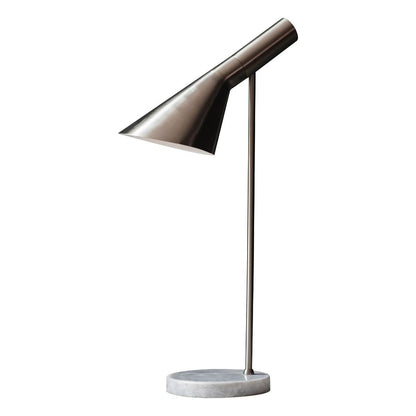 Carlo Polished Chrome & Marble Table Lamp