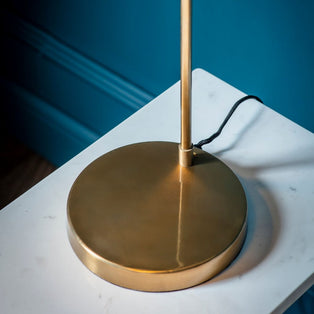 Karna Antique Brass & Gold Desk Table Lamp