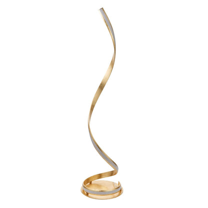 Aria LED Gold Leaf Floor Lamp