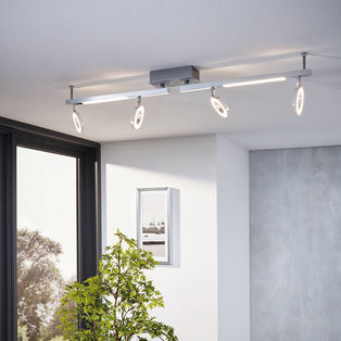Cardillio 4 Light LED Ceiling Spotlight Bar