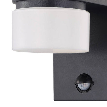 Atollari 2-Light Grey LED Outdoor Wall Light