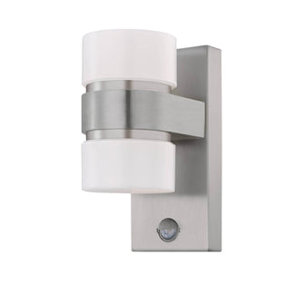 Atollari 2-Light Silver LED Outdoor Wall Light