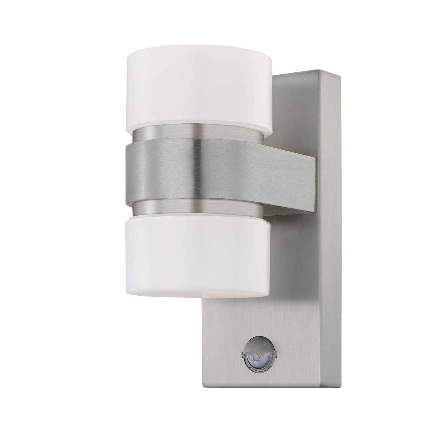 Atollari 2-Light Silver LED Outdoor Wall Light