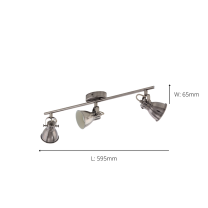 Seras 3-Light LED Spotlight