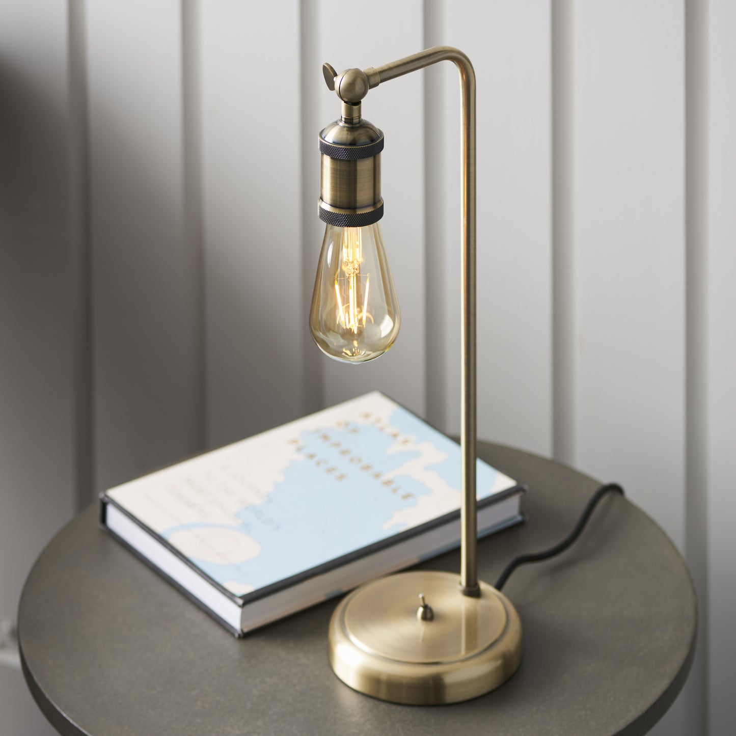 Hal Table Lamp Antique Brass